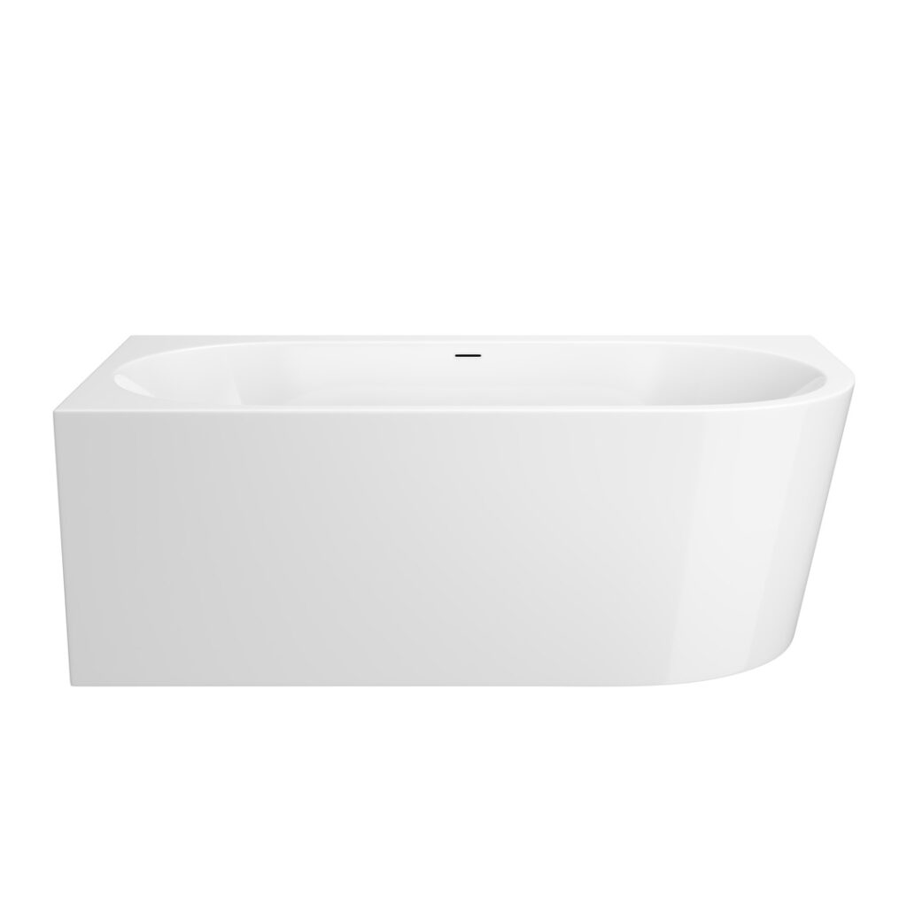 Dwyn Left Hand Corner Freestanding Acrylic Bath MyLife Bathrooms