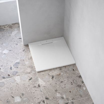 Altea Hexalyte Slate Shower Tray - Square