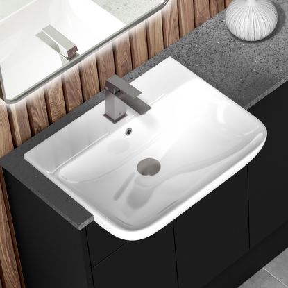 Patton Semi Recessed Basin