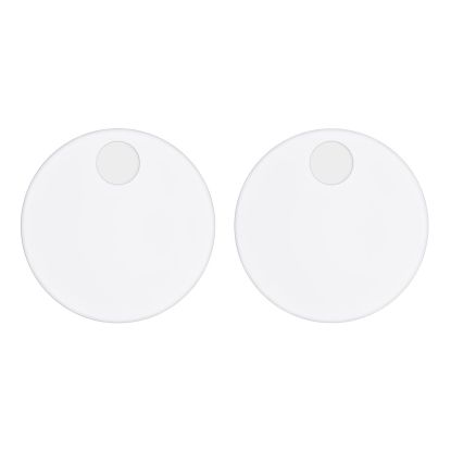 White Hinge Covers for D Shape & Oval Seats