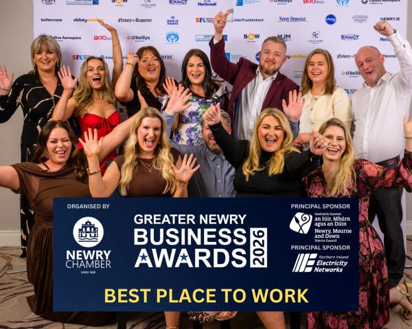MyLife Named “Best Place to Work” at the Greater Newry Business Awards!