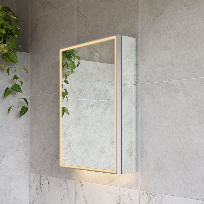 Maya LED Mirror Cabinet - Image 3
