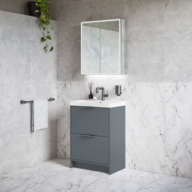 Maya LED Mirror Cabinet - Image 10