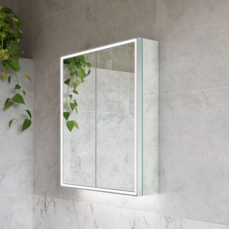 Maya LED Mirror Cabinet - Image 8