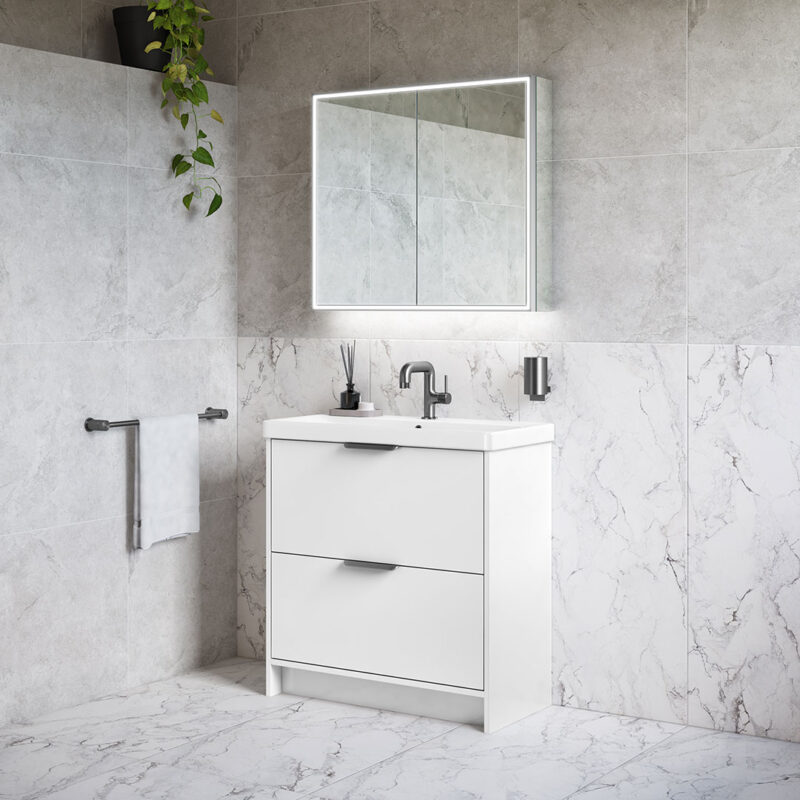 Maya LED Mirror Cabinet - Image 16