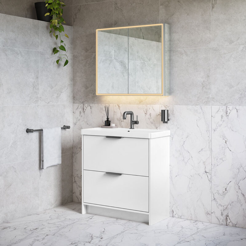 Maya LED Mirror Cabinet - Image 18