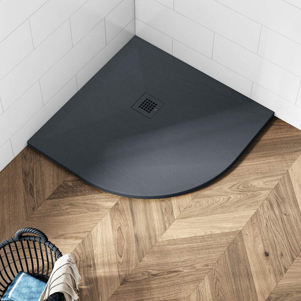 Slate Shower Trays Anthracite MyLife Bathrooms