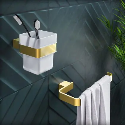 Pure – Brushed Brass Accessories