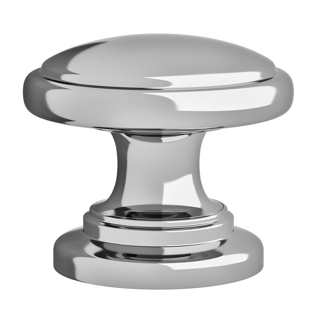 Farnham Optional Chrome Round Knob Handle MyLife Bathrooms