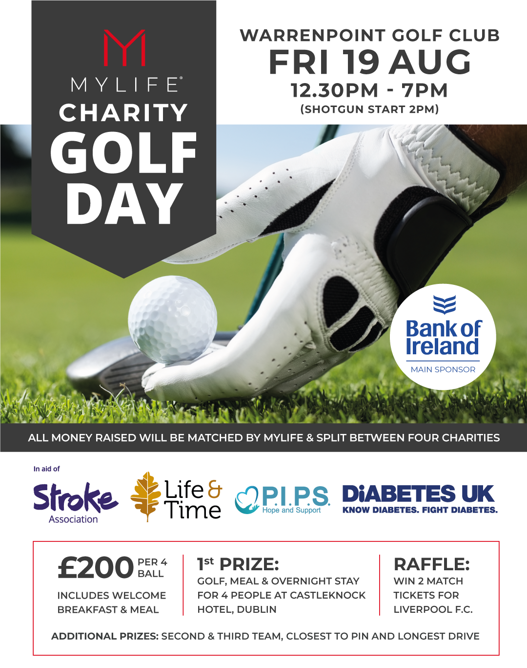 MyLife Charity Golf Day 2022