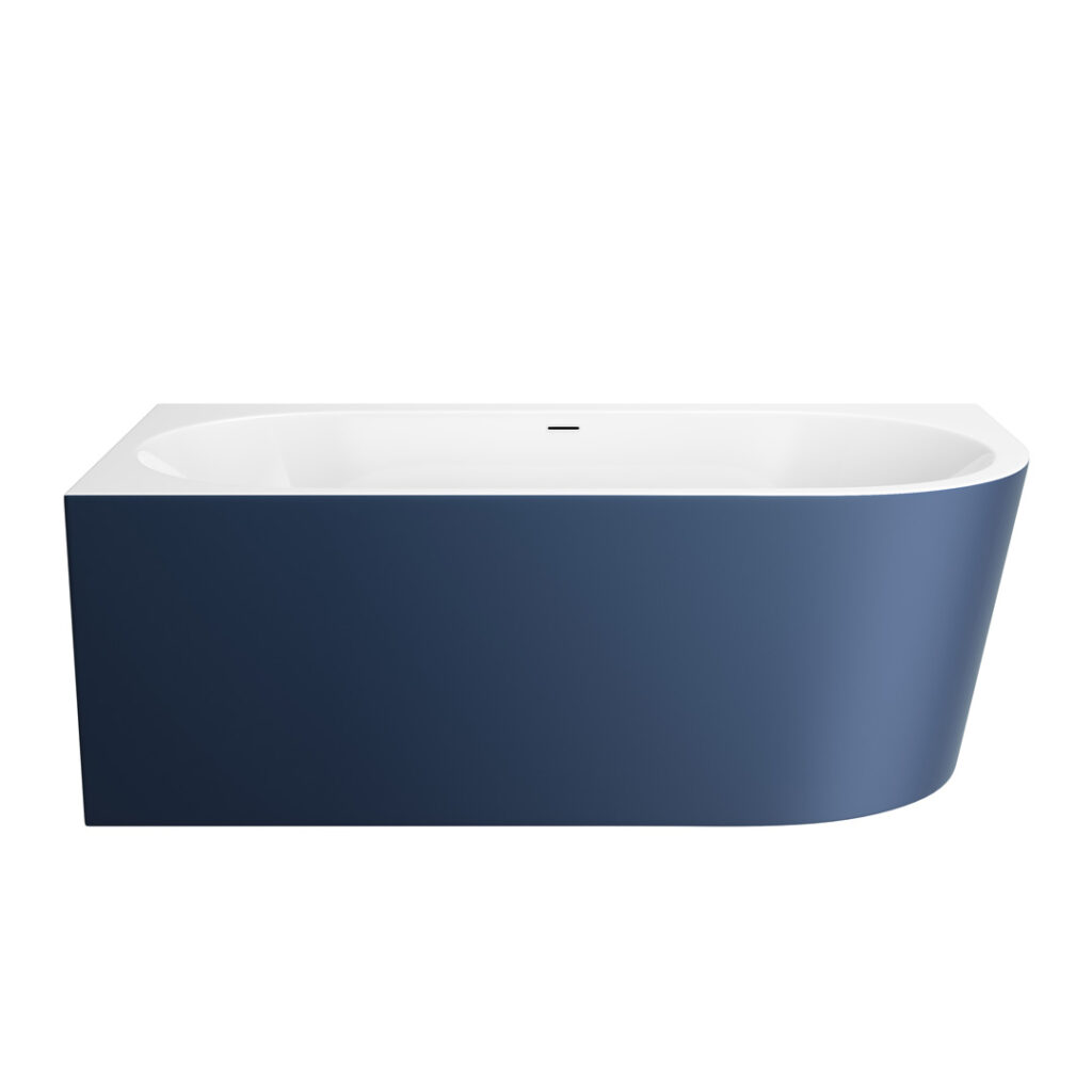 Dwyn Left Hand Corner Freestanding Acrylic Bath MyLife Bathrooms