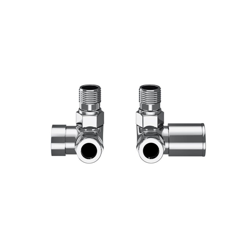 Round Radiator Valves - Corner