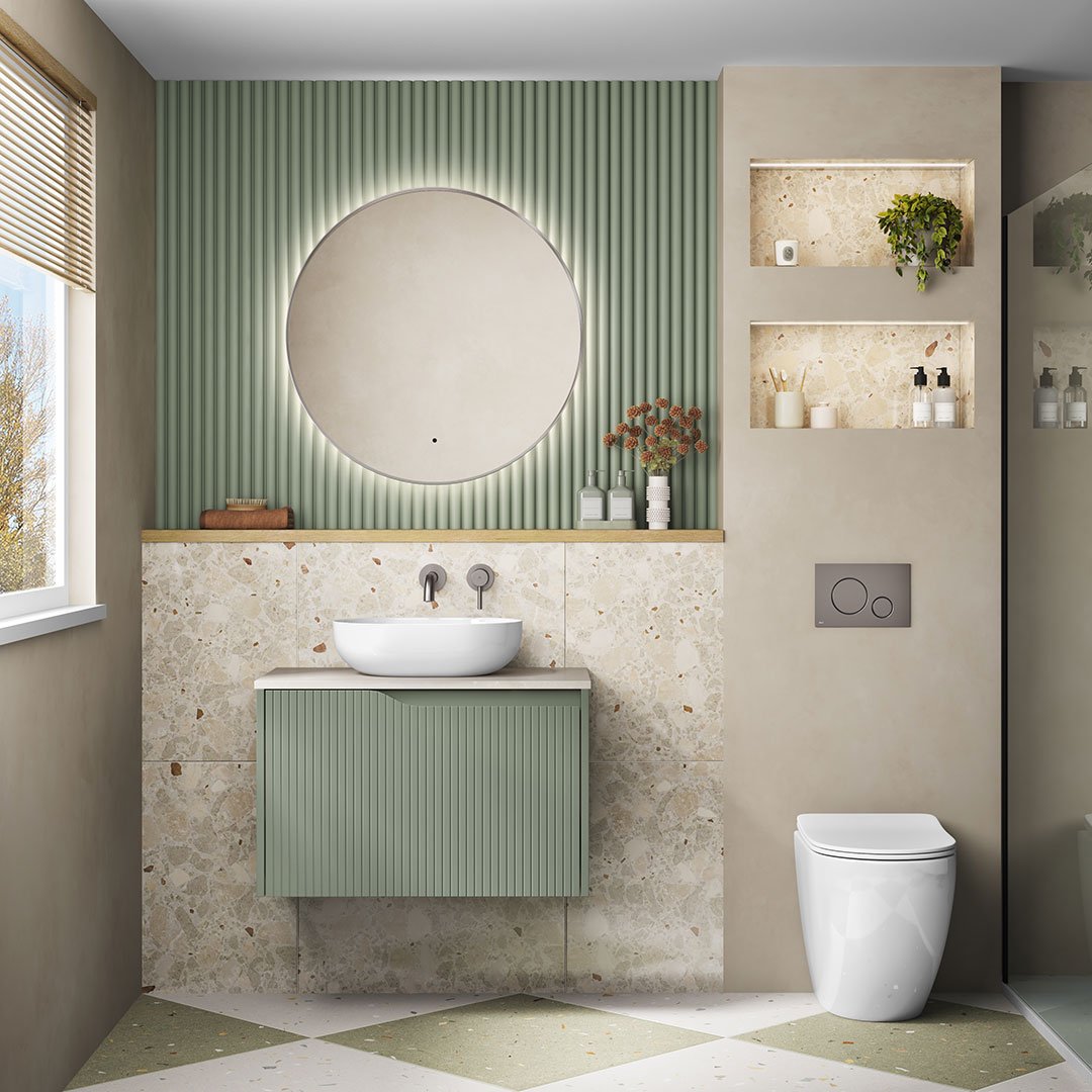 4 Green Bathroom Ideas