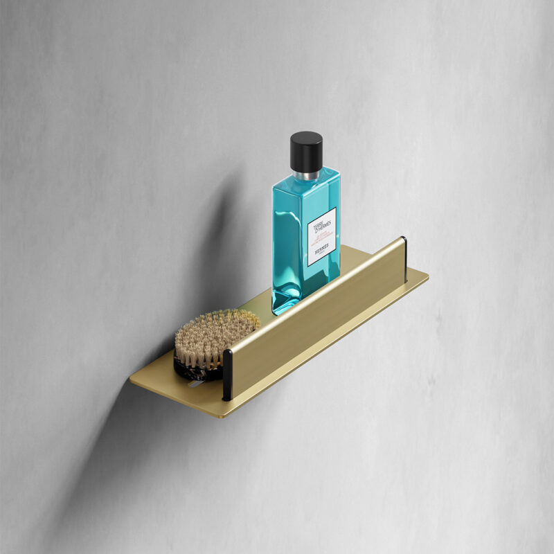 Square Shower Shelf & Wiper - Image 9