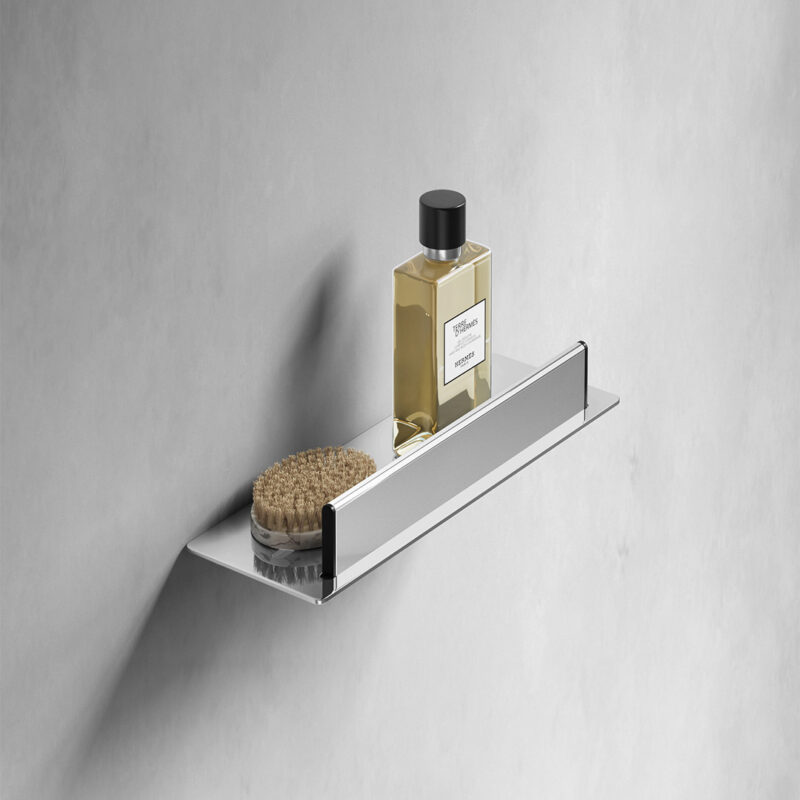 Square Shower Shelf & Wiper - Image 5