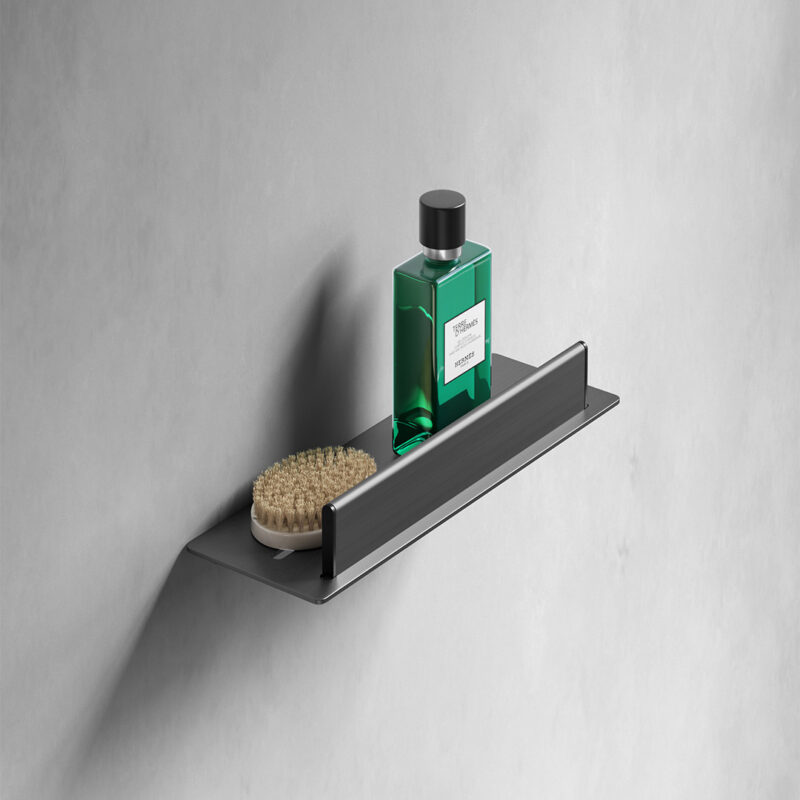 Square Shower Shelf & Wiper - Image 11