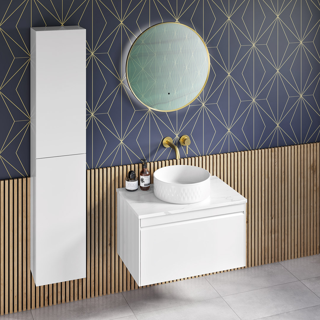 Hampton 700mm 1 Drawer Wall Unit - Image 19