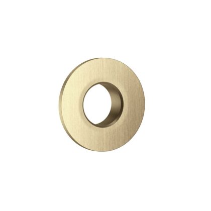 Brushed Brass Basin Overflow Ring