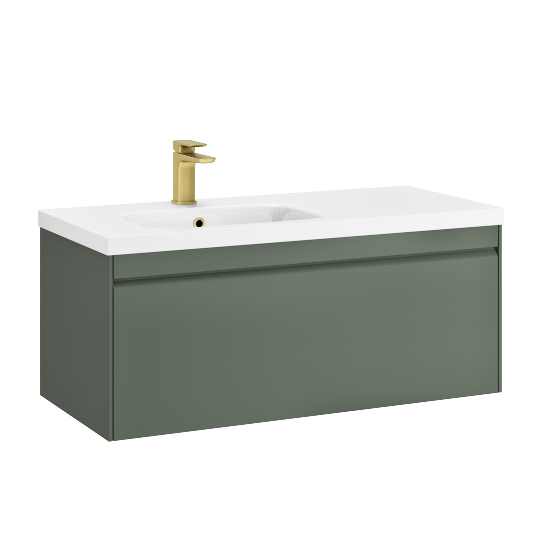 Hampton 1000mm 1 Drawer Wall Unit - Image 3