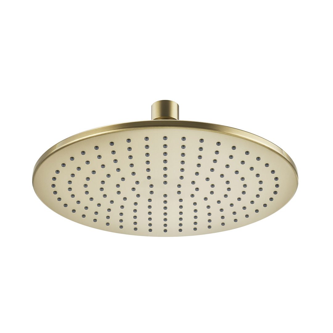 Ryver Round Brass Shower Head 250mm - Image 3