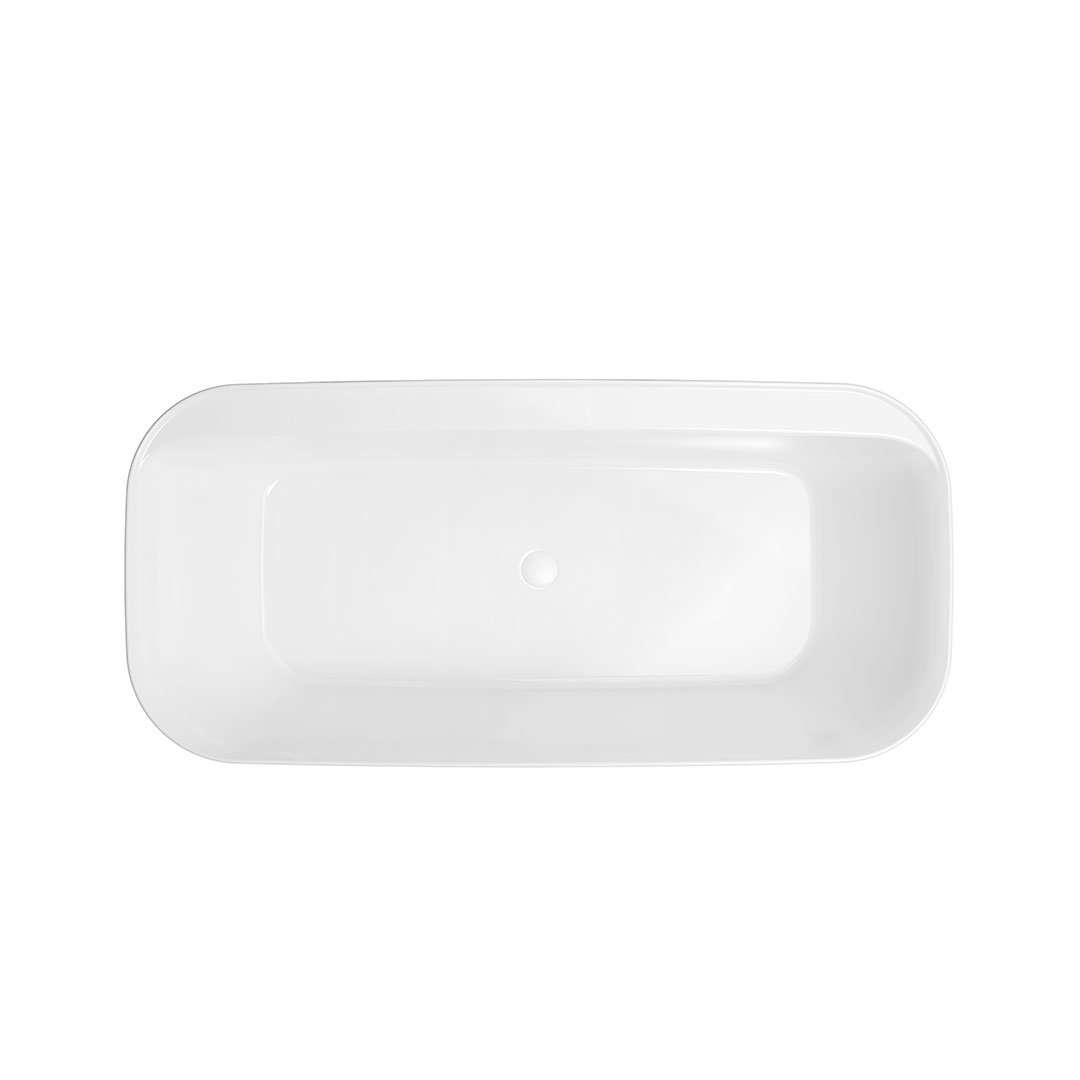 Erne 1700 Thin Edge Freestanding Acrylic Bath - Image 3