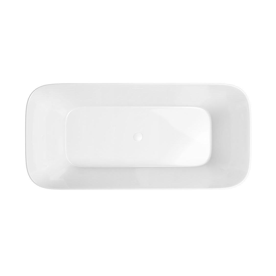 Farnham 1700 Thin Edge Freestanding Acrylic Bath - Image 4