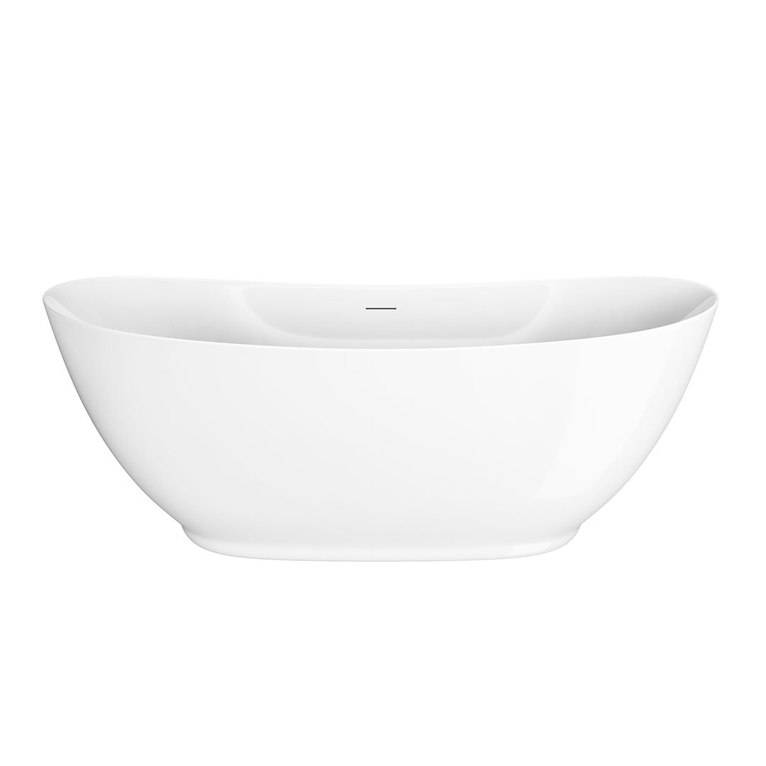 Roe 1700 Thin Edge Freestanding Acrylic Bath - Image 2