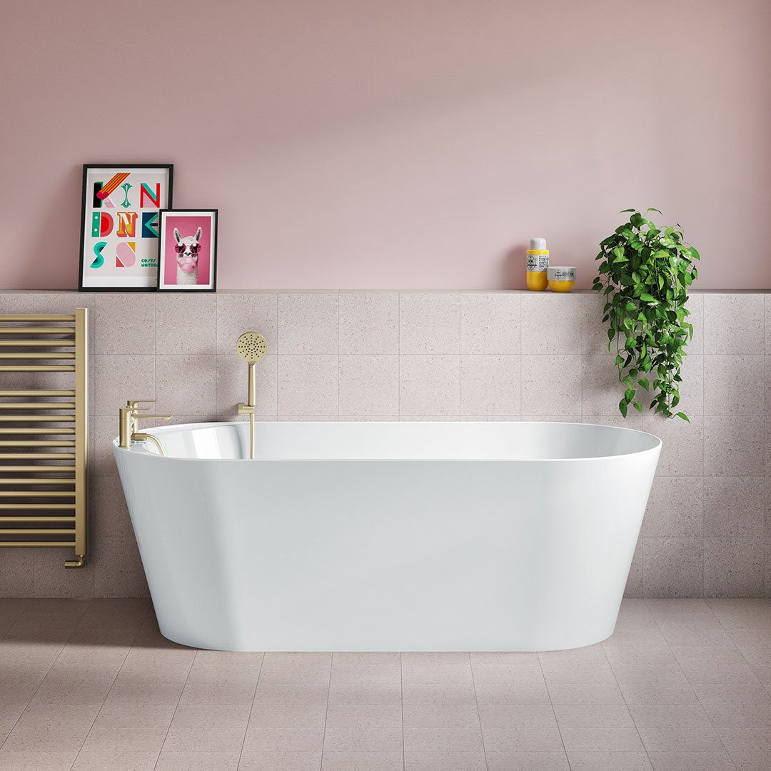 Maine 1700 Thin Edge Freestanding Acrylic Bath