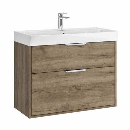 Calia 800mm 2 Drawer Wall Unit