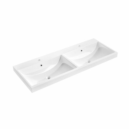 Clayton 1200mm Double Ceramic Basin