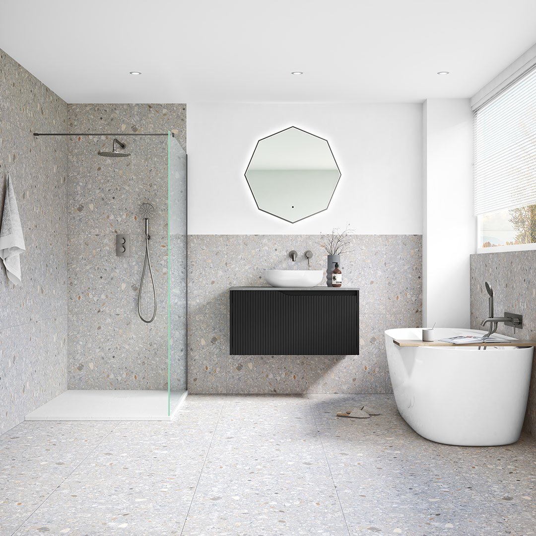 Serra 1000mm Fluted Wall Unit - Image 10