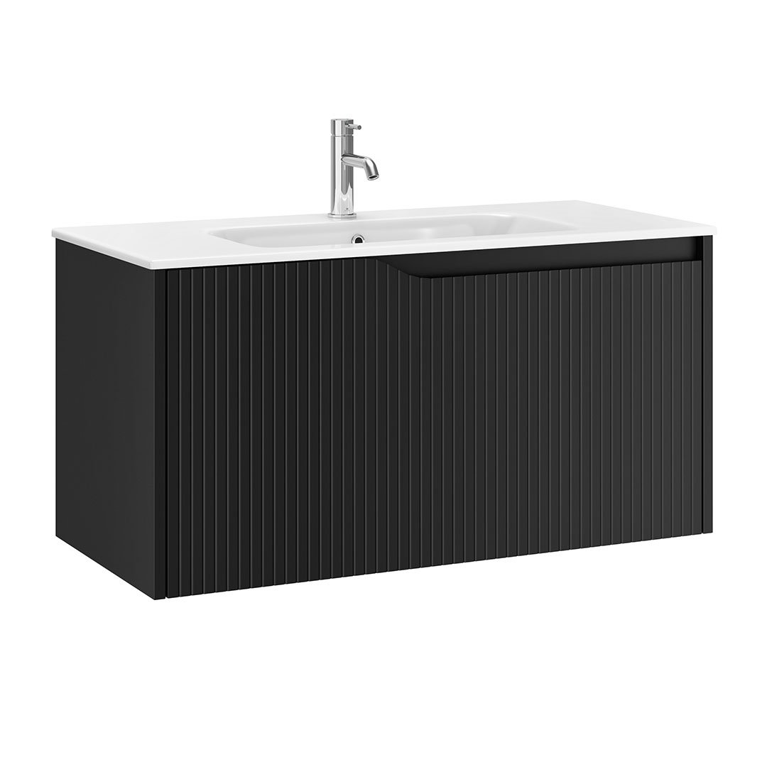 Serra 1000mm Fluted Wall Unit - Image 4