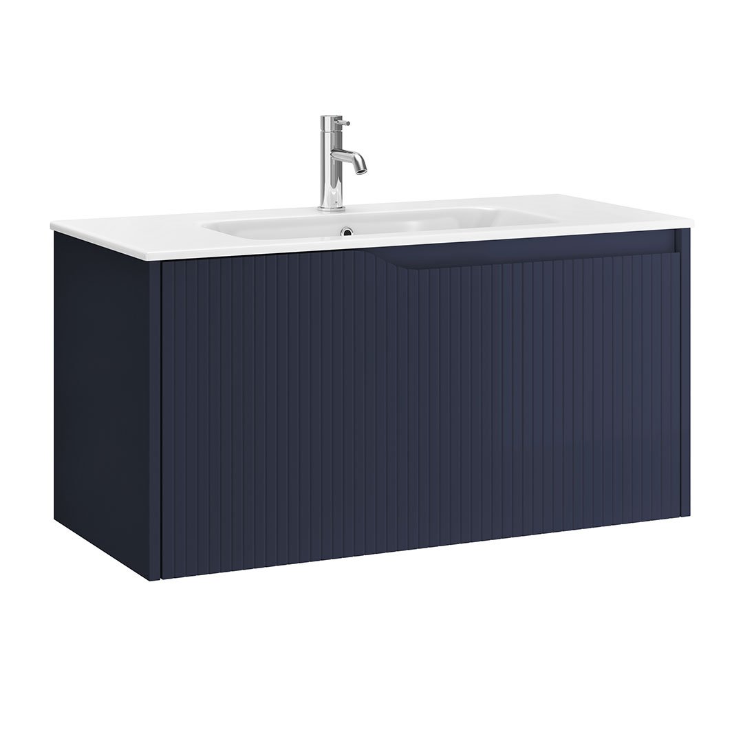 Serra 1000mm Fluted Wall Unit - Image 5