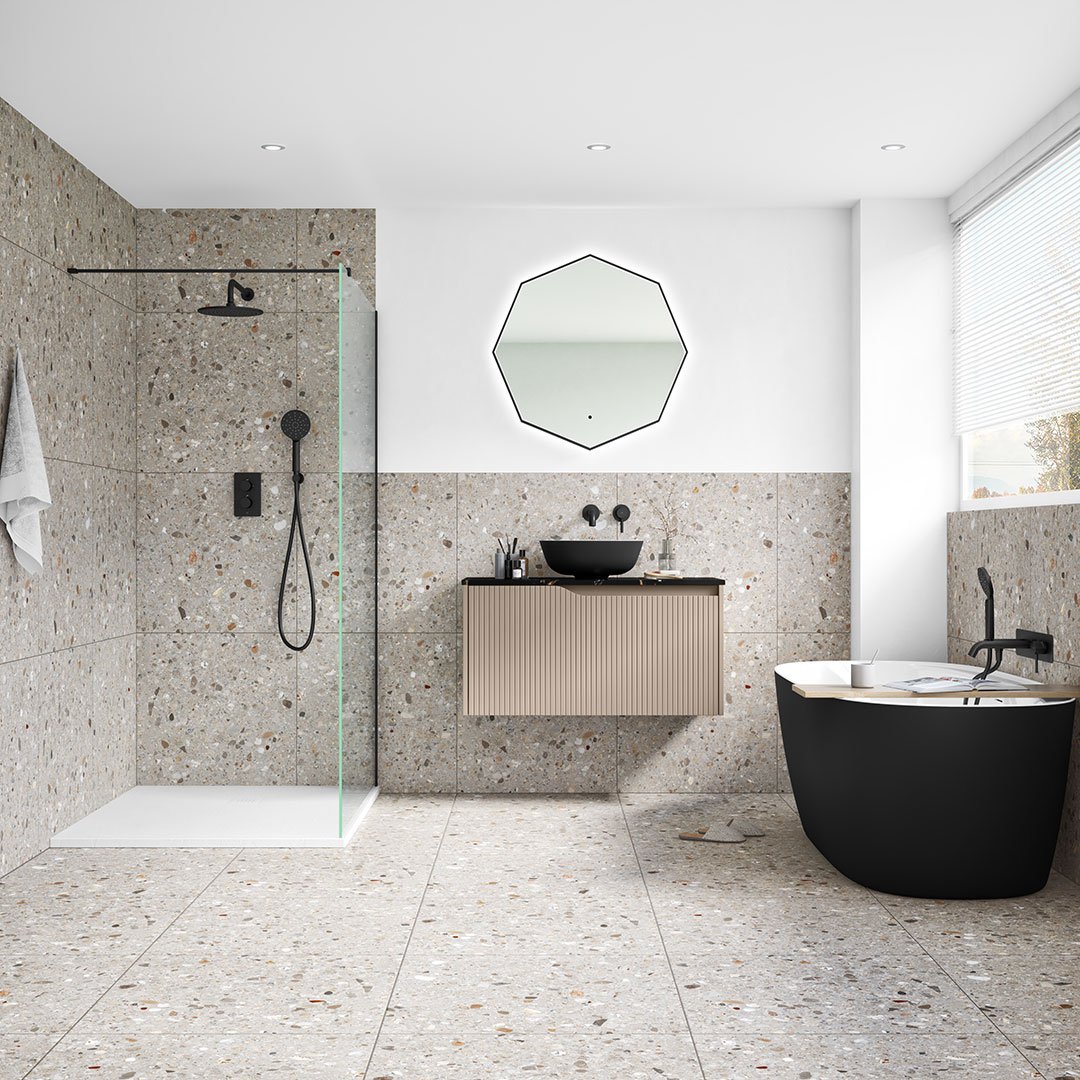 Serra 1000mm Fluted Wall Unit - Image 8