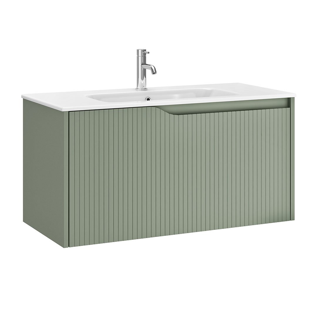 Serra 1000mm Fluted Wall Unit