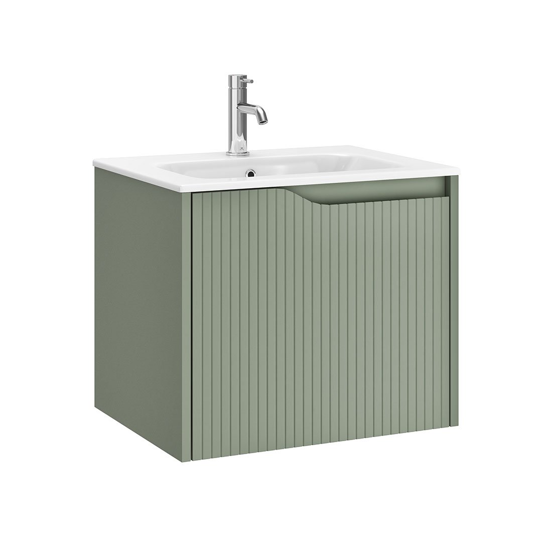 Serra 600mm Fluted Wall Unit