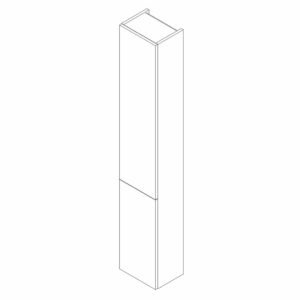 Stockton Slimlime 300mm 2 Door Tall Storage Unit Kit